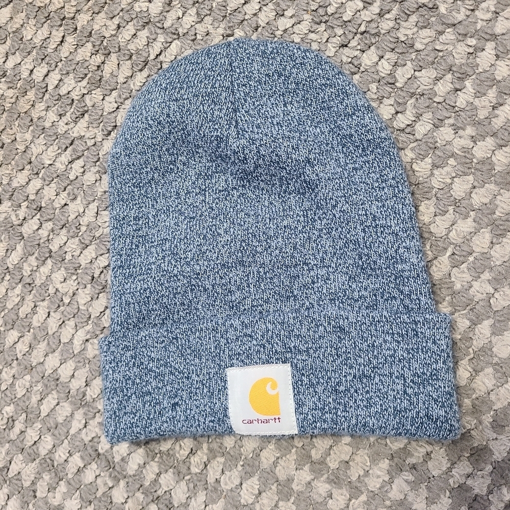 Carhartt Blue Knit Beanie